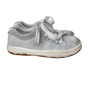SIMPLE OS Standard Issue Suede Shoes Sneakers Gray